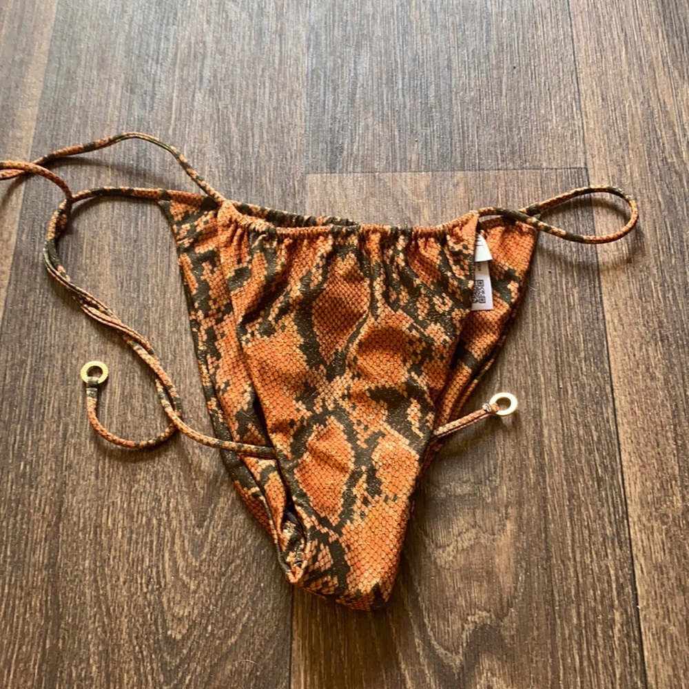 Hanne Bloch Snake Print Bikini Bottom